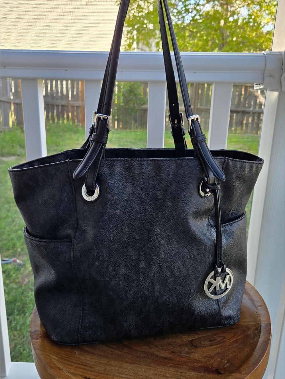 Michael Kors Black Women's Tote Bag